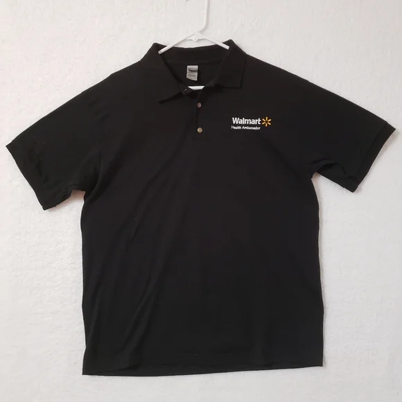 Walmart logo polo shirts clearance